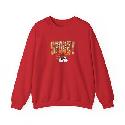 Spooky Ghost Pumpkin Crewneck Sweatshirt