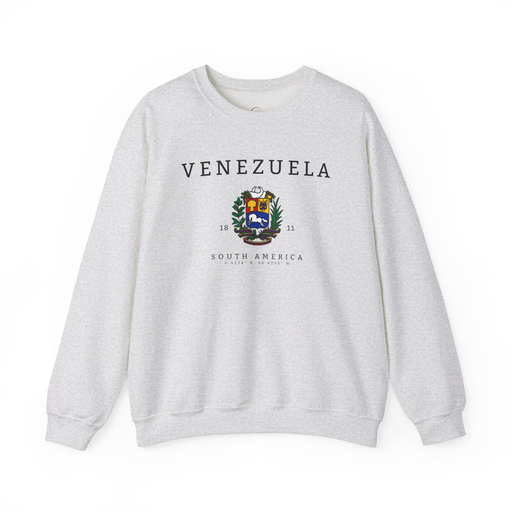 Venezuela Sweatshirt - South American Gift, Unisex Crewneck Jumper, Venezuela