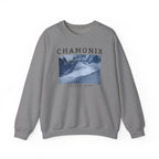 Chamonix Sweatshirt, Chamonix Sweater, Alpine Style Sweatshirt, Ski Sweatshirt Unisex
