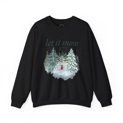 Snow Pine Tree Sweatshirt - Unisex