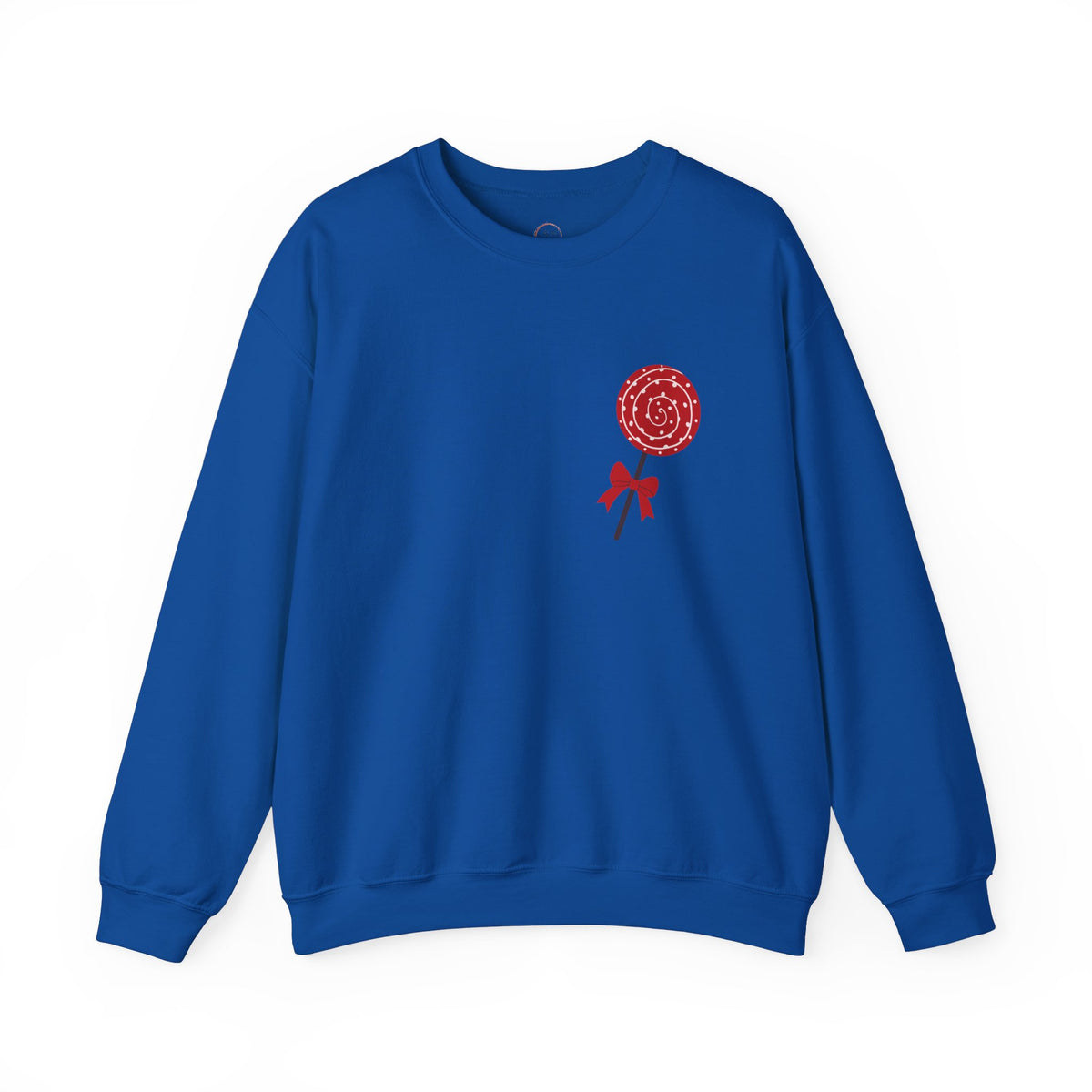 Valentine's Day Sweet Candy Sweatshirt, Pink Red Cute Unisex Crewneck Jumper,