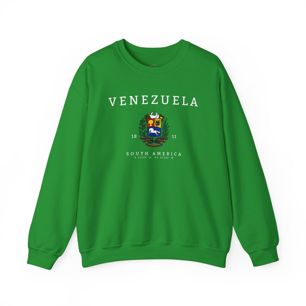Venezuela Sweatshirt - South American Gift, Unisex Crewneck Jumper, Venezuela