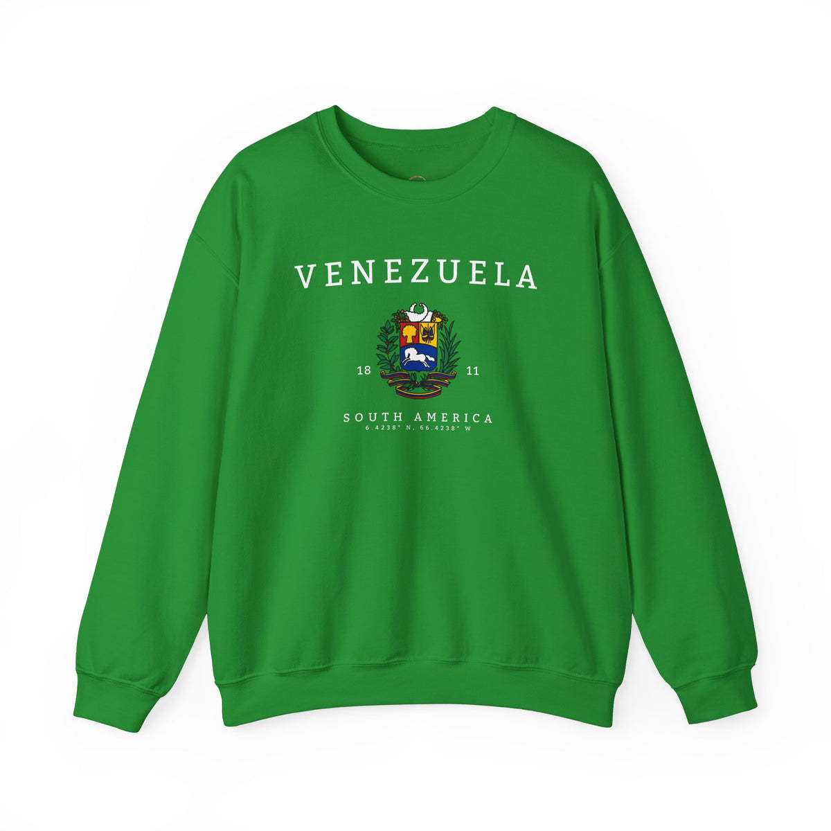 Venezuela Sweatshirt - South American Gift, Unisex Crewneck Jumper, Venezuela