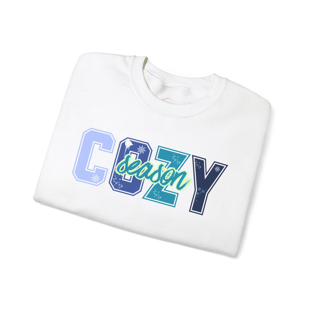 Cozy Season Sweatshirt, Fall Comfort Crewneck Pullover, Autumn Sweater, Unisex