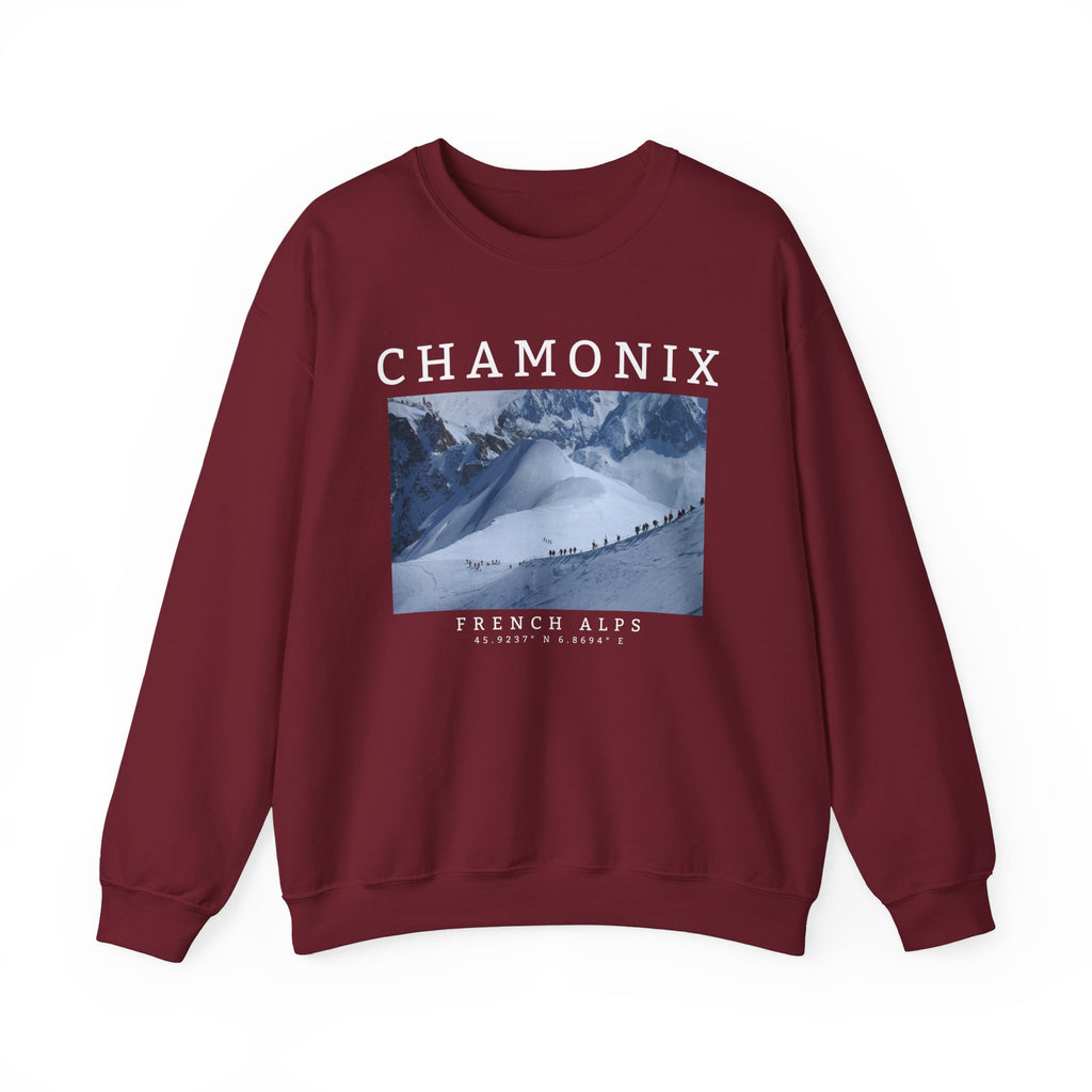 Chamonix Sweatshirt, Chamonix Sweater, Alpine Style Sweatshirt, Ski Sweatshirt Unisex, trendy gift, Alpine ski, Ski resort