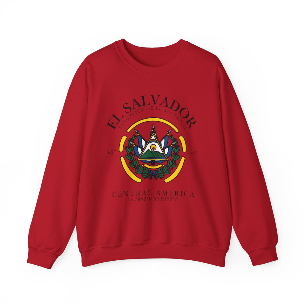 El Salvador Sweatshirt, El Salvador Flag Shirt, Central America