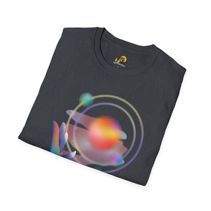 Gradient Hand-Illustration Unisex T-Shirt, Soft T-Shirt, Casual Wear, Trendy Top, Gift for Friends, Graphic Tee
