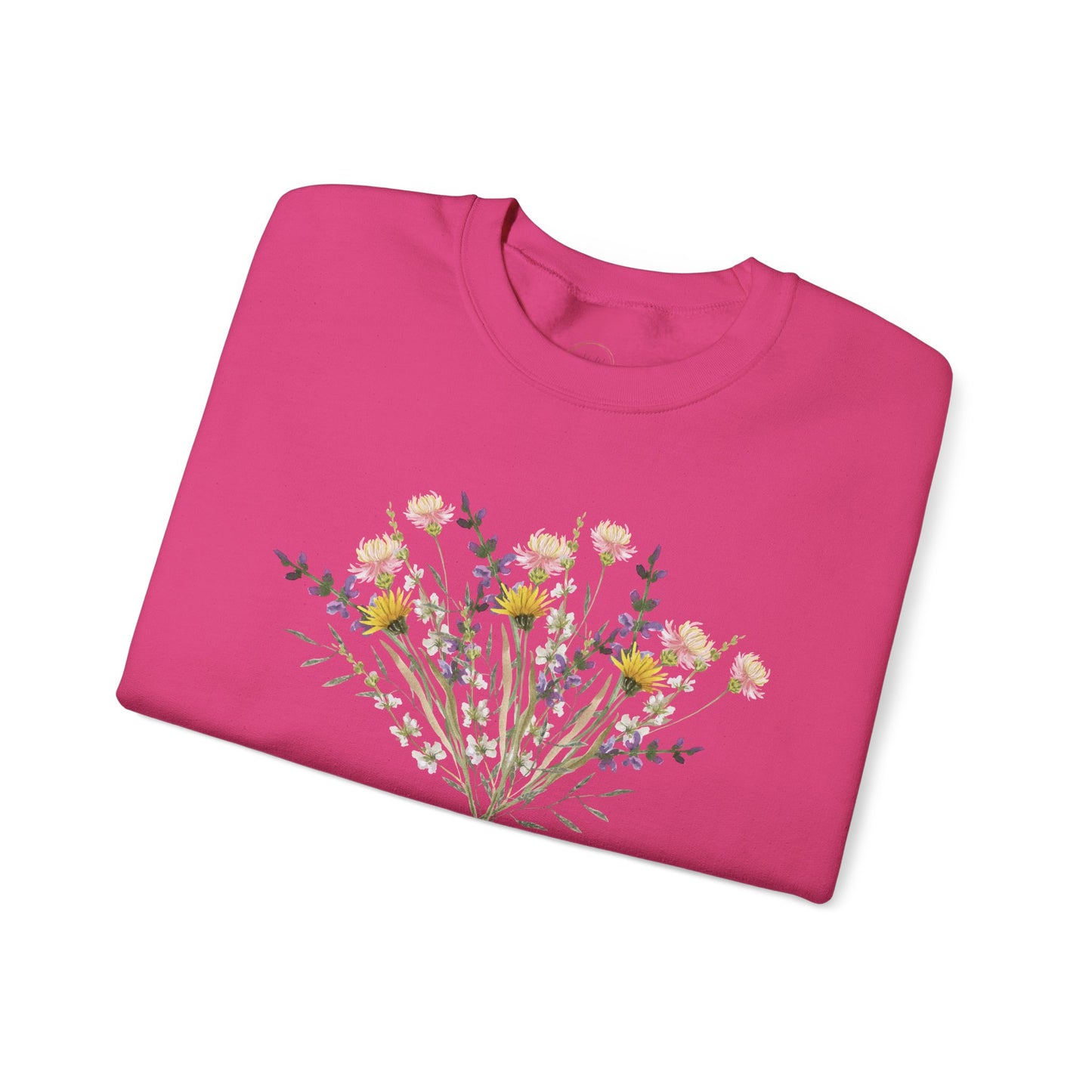 Wild Flowers Unisex Crewneck Sweatshirt