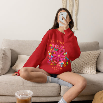 Let Kindness Bloom Crewneck Sweatshirt