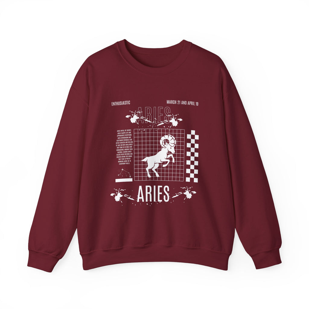 Aries Unisex Heavy Blend™ Crewneck Sweatshirt