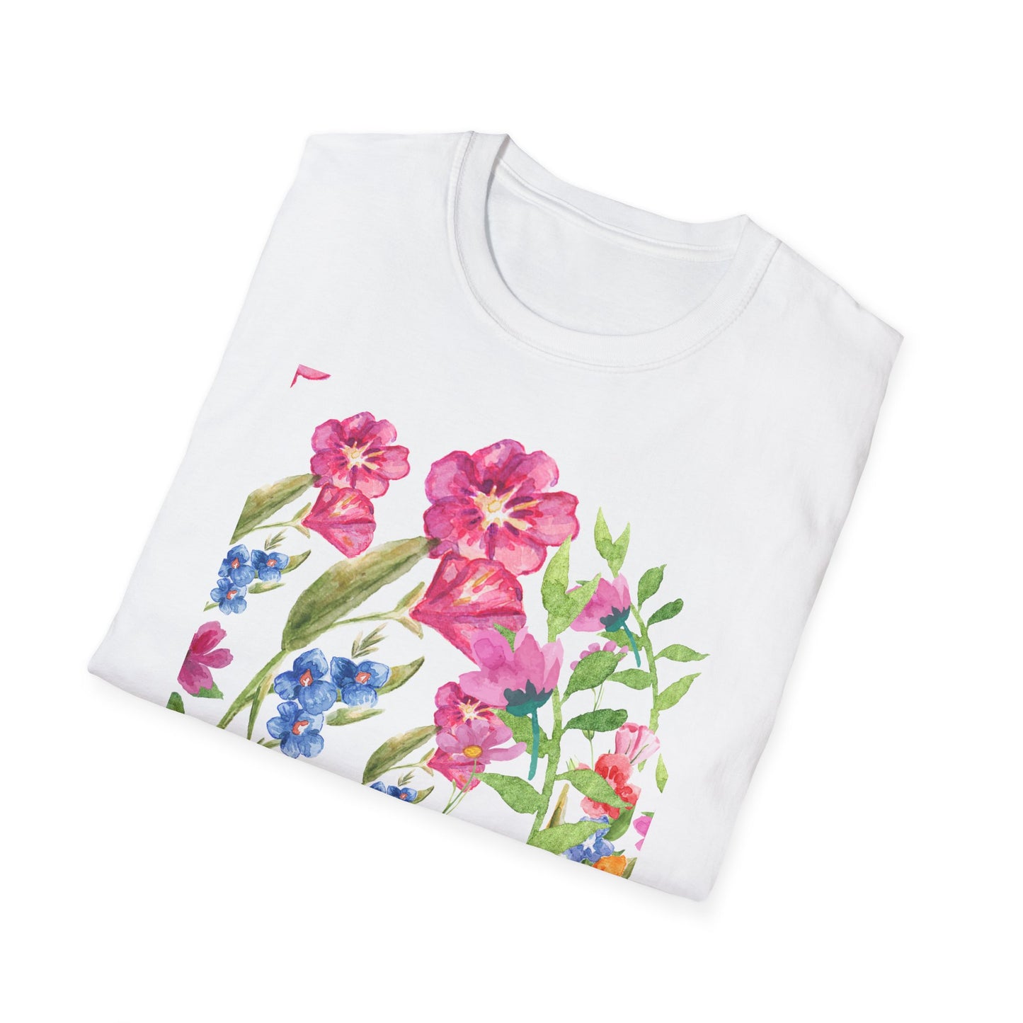 Botanical Bliss T-Shirt - Floral Print Tee
