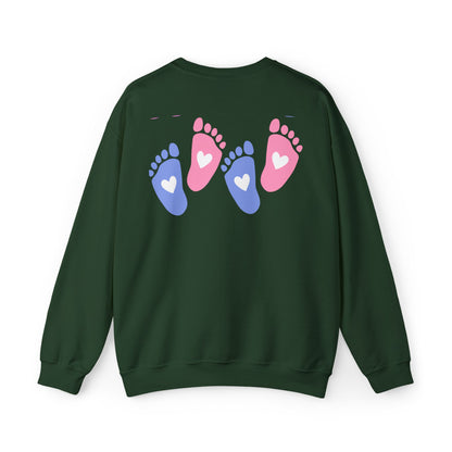 Pregnancy Announcement Sweatshirt: Unisex, Heavy blend,