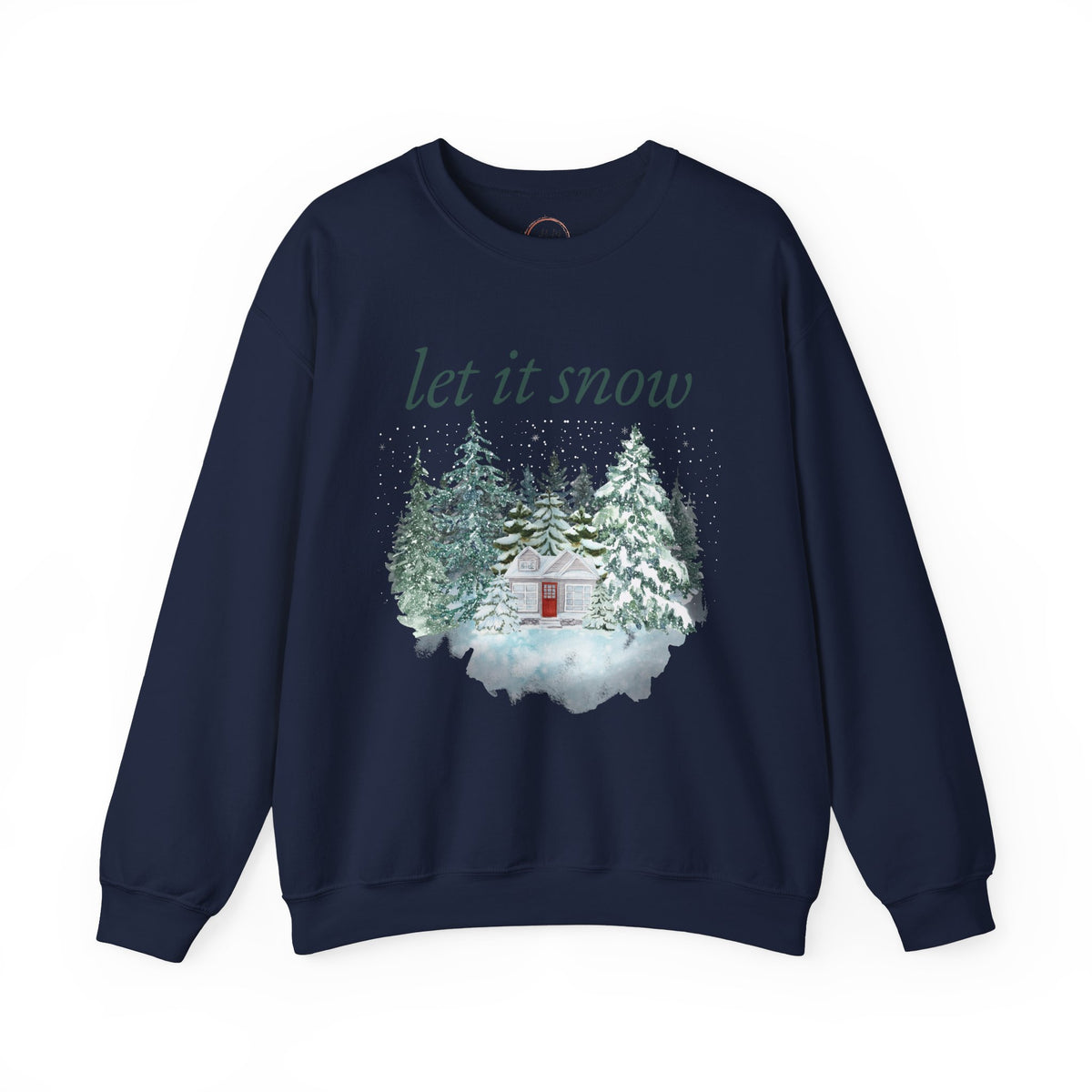Snow Pine Tree Sweatshirt - Unisex