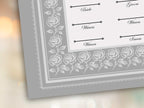 Rose Nikkah Certificate Template, Editable Nikkahnama, Printable Nikah Contract, Muslim Contract, Nikkah Islamic Marriage Contract.NN256