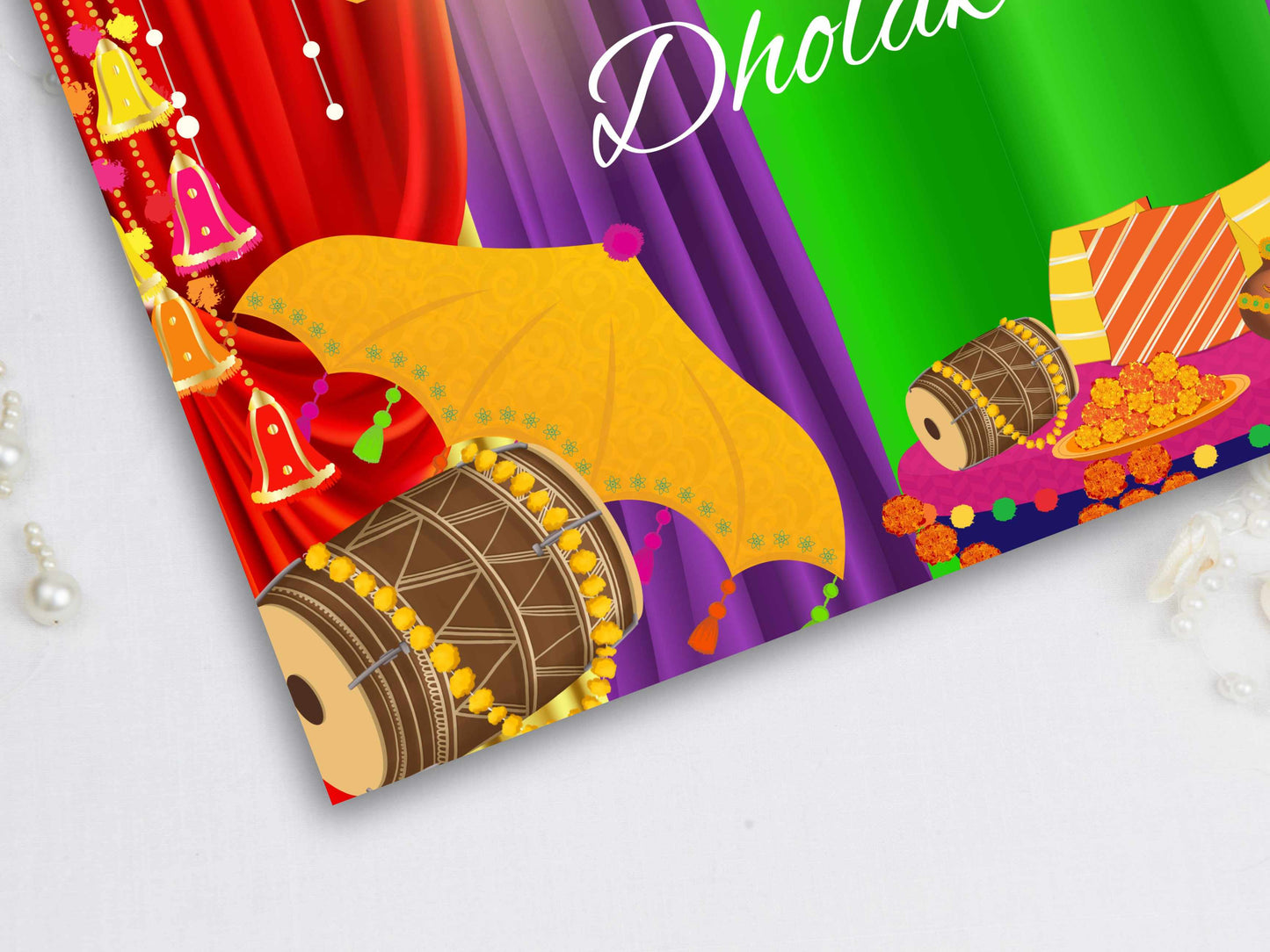 Dholki Welcome Sign as Dholki decor Digital, Dholki Sign & Dholki decoration. Muslim Dholki Decor signs , Digital Download. 2