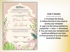 Nikkah Certificate, Nikkah Islamic Marriage Certificate, Printable, Custom Name Nikkah. Quran Verse, Digital Download. NN245
