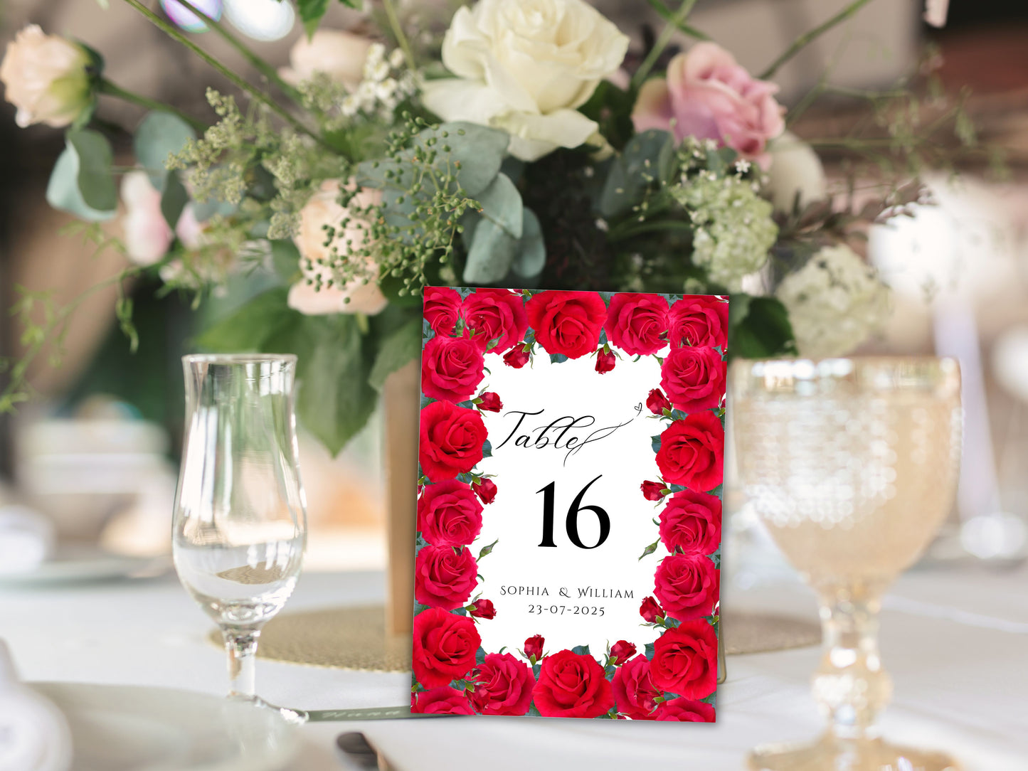 Wedding Table Numbers Template, Wedding Table Numbers, Pink Flower, Floral Wreath, Printable Table Numbers, Wedding Seating Chart. TS6