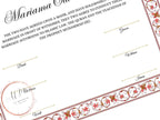 Nikkah Certificate Digital Download, Editable, Template, Muslim Contract, Muslim Marriage, A4, A3, Template, Instat Download. NN275