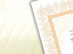 Nikkah Certificate Digital Download Personalised, A4, A3, Template, Editable, Brown Nikkah Nama, Nikkah Contract, Muslim Contract. NN288