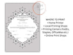 Nikkah Certificate Digital Download Personalised, A4, A3, Template, Editable, Nikkah Contract, Muslim Contract. NN230