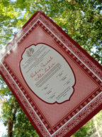 Nikkah Certificate , Nikkah Certificate, Nikkahnama, Muslim Marriage Certificate, A3 Certificate