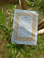 Nikkah Certificate , Nikkah Certificate, Nikkahnama, Muslim Marriage Certificate, A3 Certificate