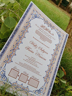 A4 Nikkah Certificate , Nikkah Certificate, Nikkahnama, Muslim Marriage Certificate, A4 Certificate
