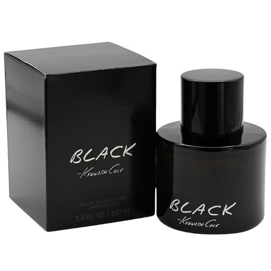 BLACK by Kenneth Cole Cologne for Men EDT 3.3 / 3.4 oz New In Box