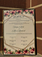 Nikkah Certificate A3 Only, Islamic Wedding Contract, Muslim Marriage Certificate, Nikkah Nama, Personalised Names. Nikkah Certificate, 278