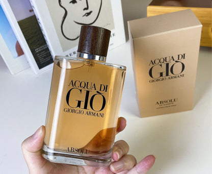 GIORGIO ARMANI ACQUA DI GIO ABSOLU EAU DE PARFUM SPRAY 125 ML/4.2 FL.OZ. NIB