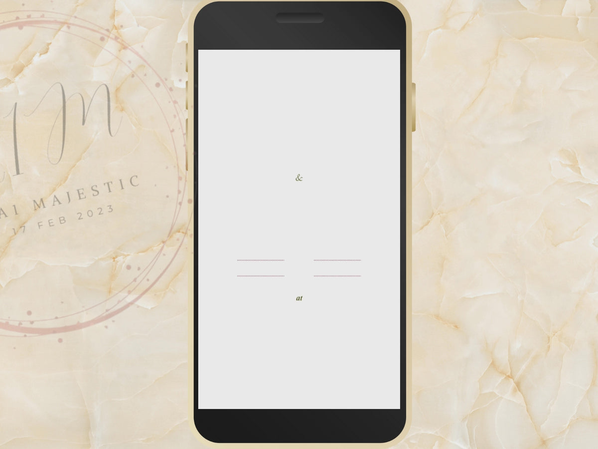 White Wedding Invitation, Online Invitation Template, White E-Invite, RSVP Invitation, Digital White Rose Wedding Invitation. WEIB35