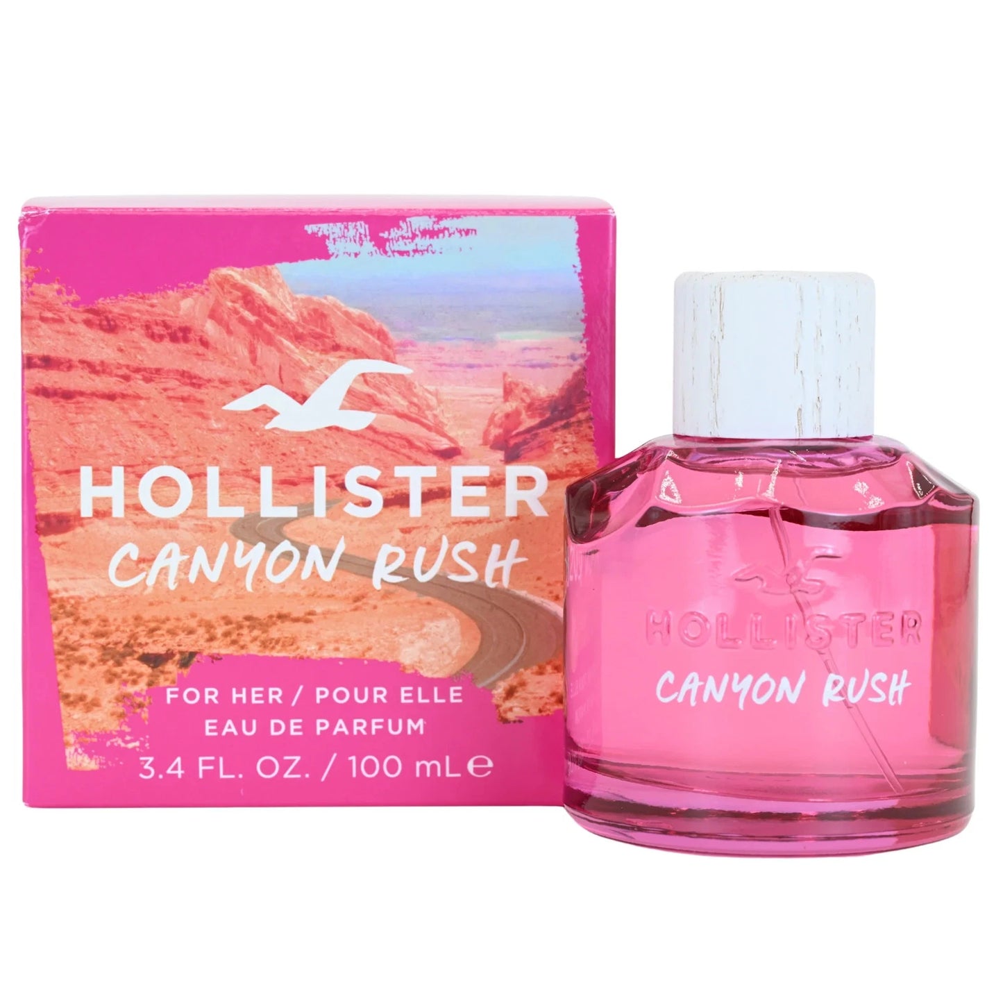 Canyon Rush by Hollister perfume for women EDP 3.3 / 3.4 oz New in Box