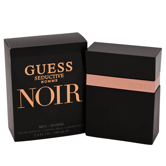 GUESS SEDUCTIVE HOMME NOIR by Guess 3.3 / 3.4 oz EDT Cologne For Men New in Box