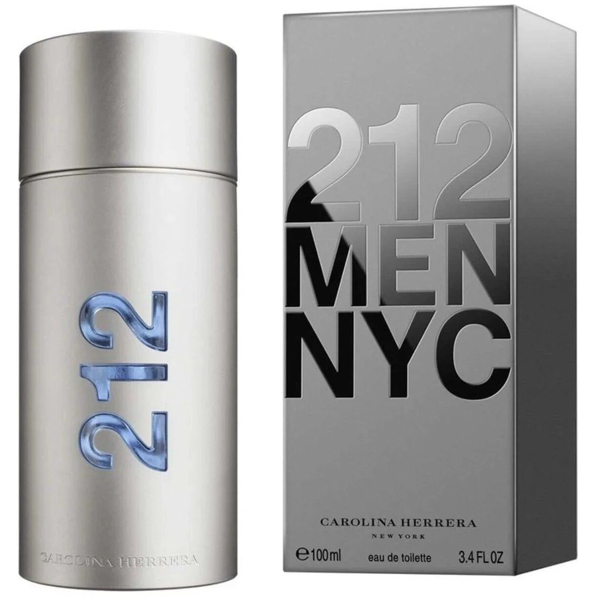 212 MEN NYC by Carolina Herrera Cologne for Men EDT 3.3 / 3.4 oz New In Box