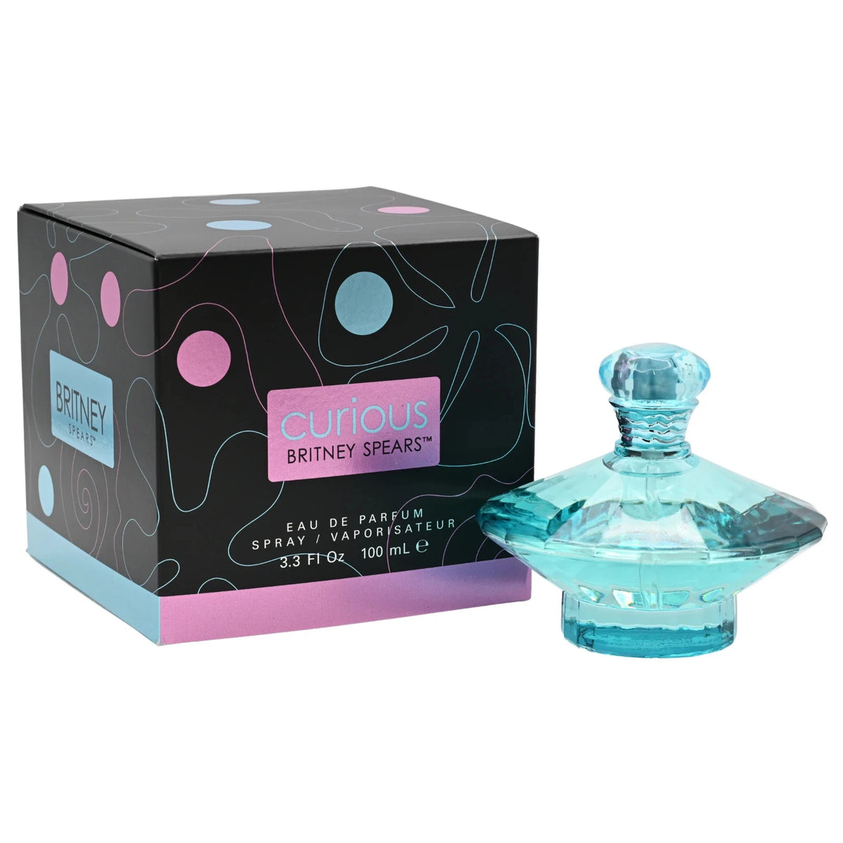 CURIOUS Britney Spears women perfume edp 3.3 oz. 3.4 NEW IN BOX