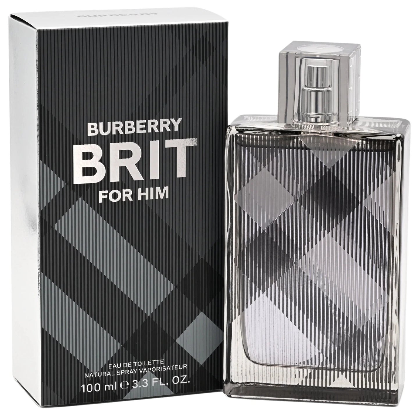 BURBERRY BRIT FOR HIM by Burberry Cologne for Men EDT 3.3 / 3.4 oz New In Box