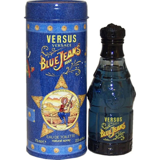 BLUE JEANS by Gianni Versace Cologne for Men EDT 2.5 oz New In Can