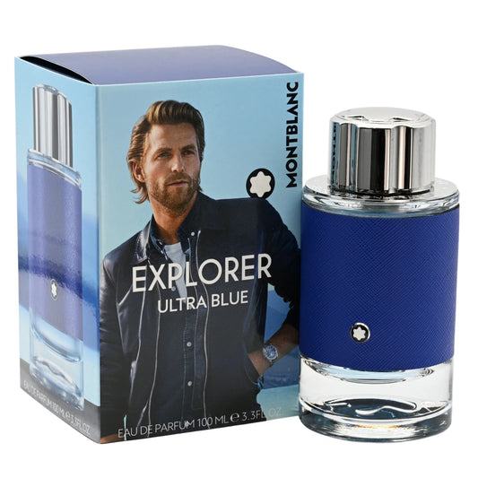 Explorer Ultra Blue Mont Blanc Men cologne for him EDP 3.3 / 3.4 oz New in Box