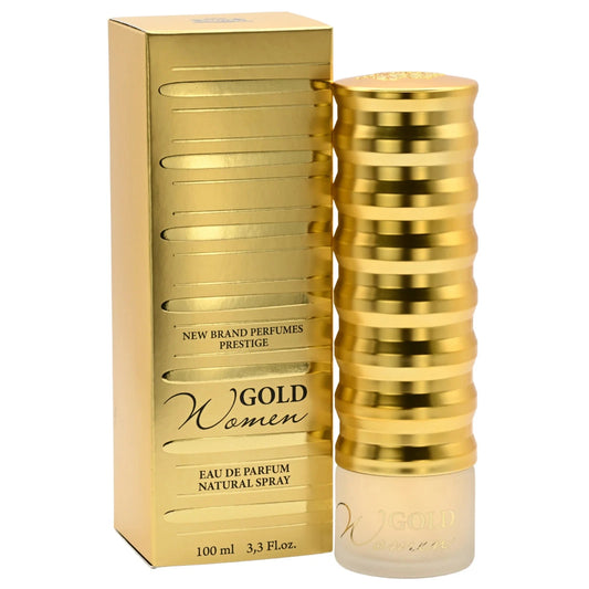 Prestige Gold Women by New Brand perfume EDP 3.3 /3.4 oz New In Box