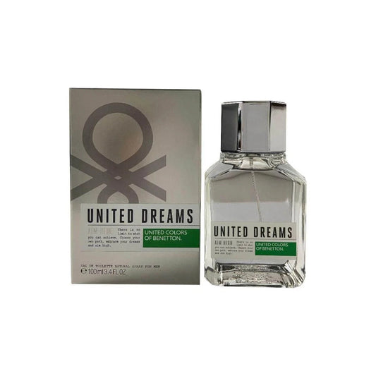 United Dream Aim High by Benetton cologne for men EDT 3.3 / 3.4 oz New In Box