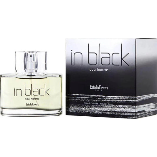 In Black by Estelle Ewen cologne for men EDT 3.3 / 3.4 oz New In Box