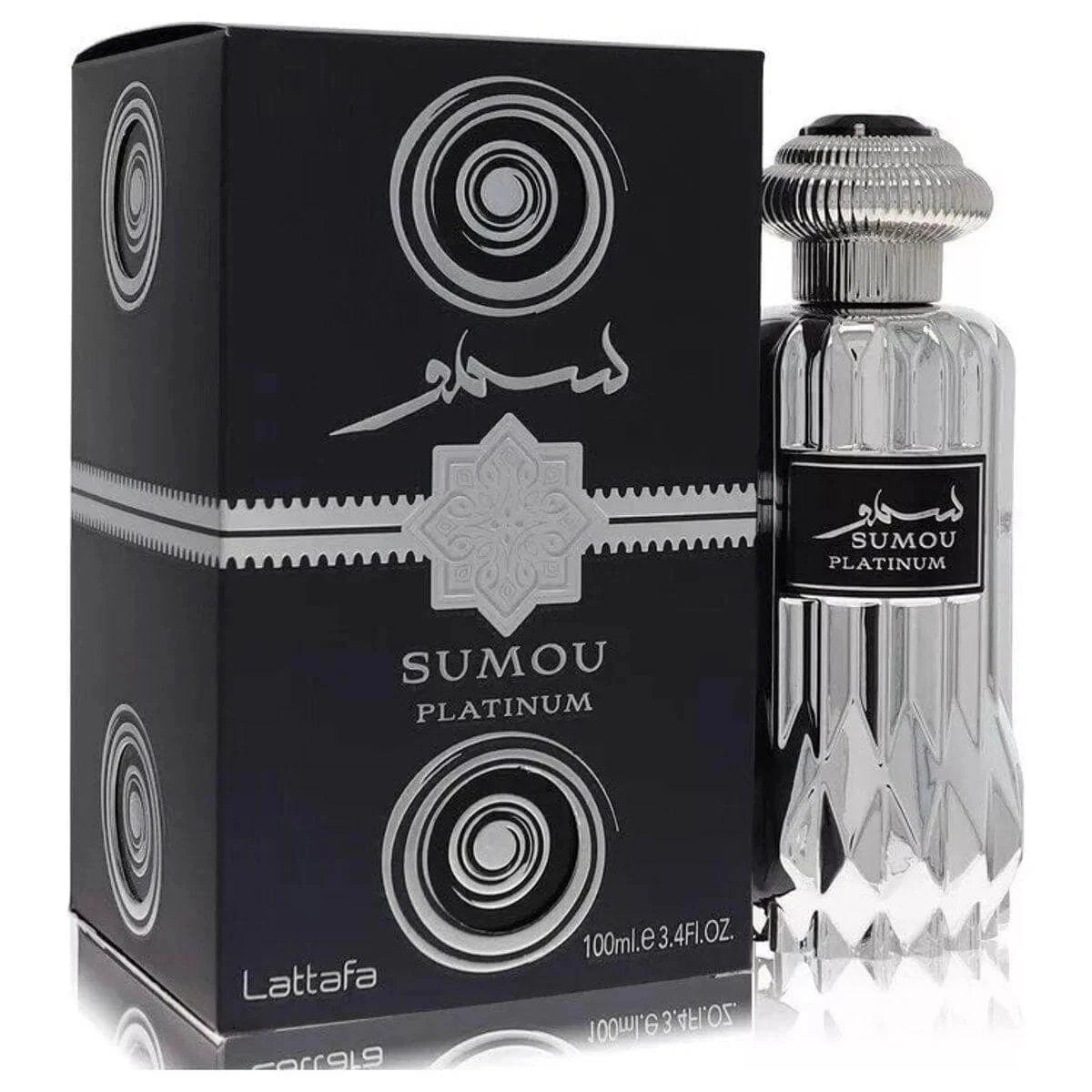 Sumou Platinum by Lattafa parfum unisex EDP 3.3 / 3.4 oz New in Box