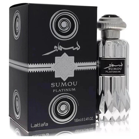 Sumou Platinum by Lattafa parfum unisex EDP 3.3 / 3.4 oz New in Box