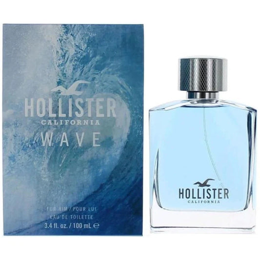 WAVE By Hollister California for him 3.4 oz 3.3 edt cologne New In Box
