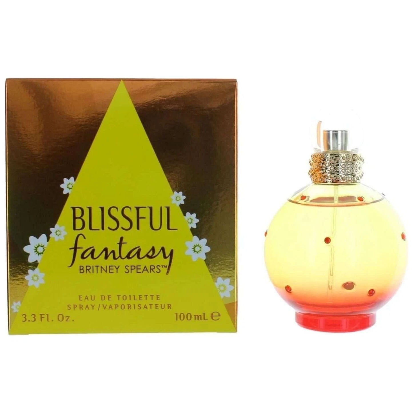 Blissful Fantasy by Britney Spears Perfume for Women EDT 3.3 / 3.4 oz New In Box