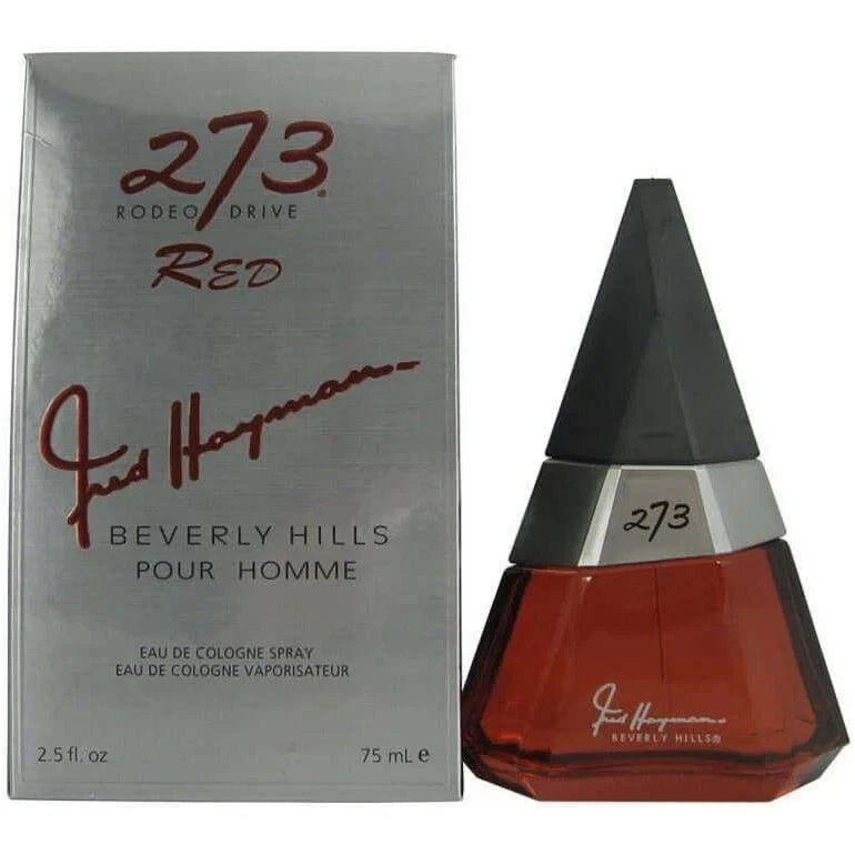 273 RED Pour Homme by Fred Hayman Cologne for Men EDC 2.5 oz NEW IN BOX