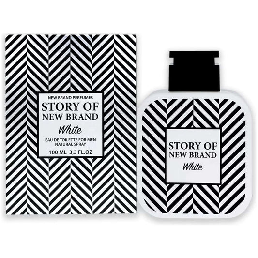 Story of New Brand White by New Brand cologne men EDT 3.3 / 3.4 oz New In Box