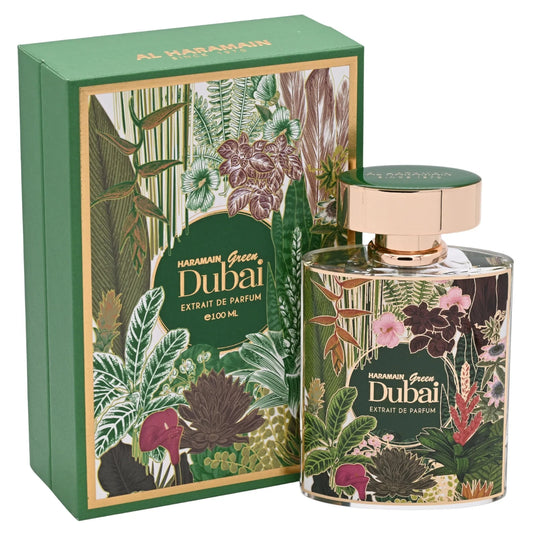 Green Dubai by Al Haramain for unisex EDP 3.3 / 3.4 oz New in Box