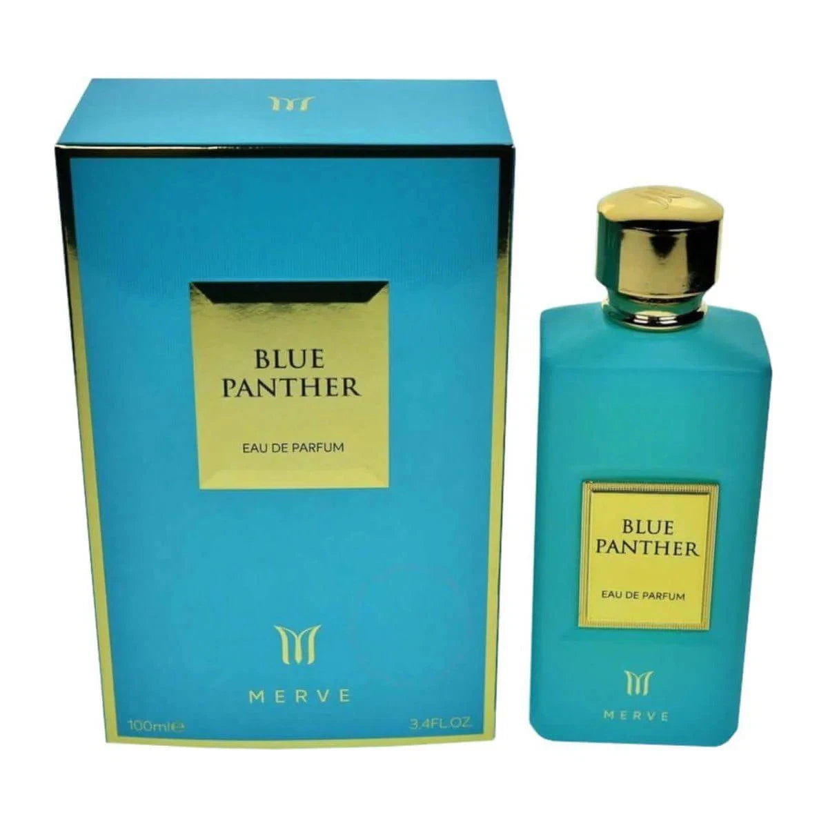 Blue Panther by Merve Cologne for Men EDP 3.3 / 3.4 oz New In Box