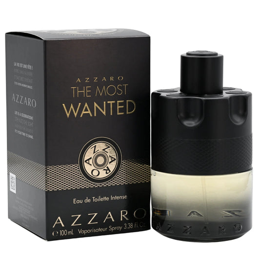 The Most Wanted by Azzaro cologne for men EDT intense 3.3 / 3.4 oz New in Box